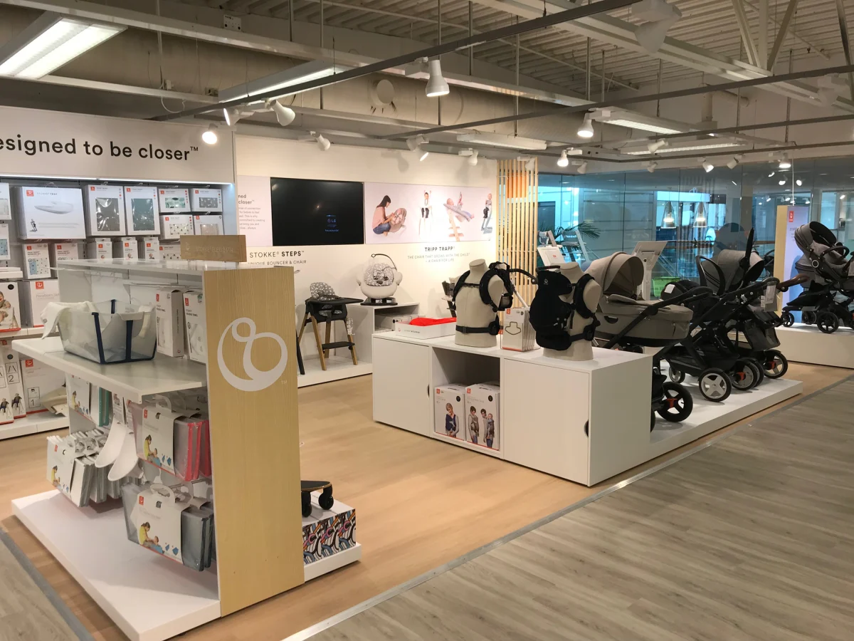 Stokke — butiksinredning av Smålandsinredningar