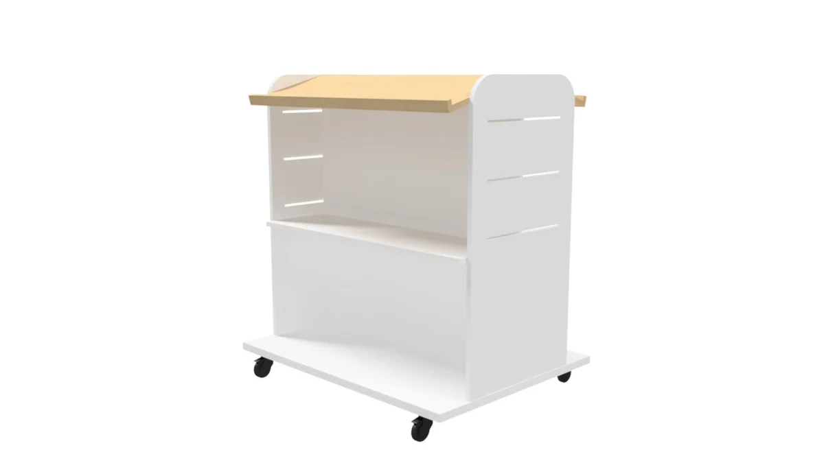 Volymbord skor - 1090 x 850 x h1200 mm