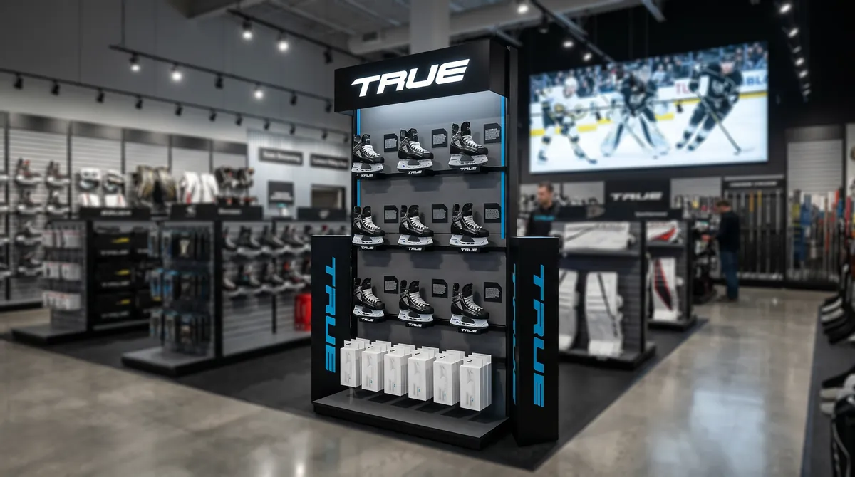 Shop-in-shop för TRUE Hockey